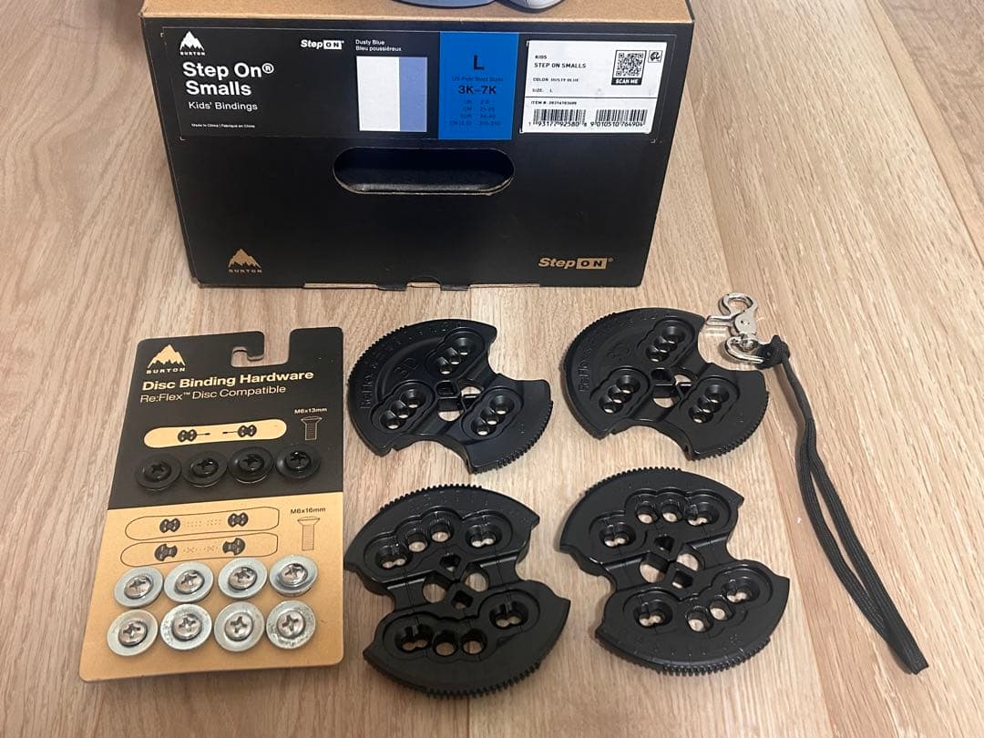 【新品未使用】24-25モデルBURTON Step On SmallsキッズL