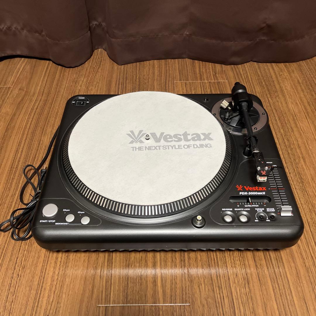 Vestax ターンテーブル　PDX-3000MKⅡ おまけ付き