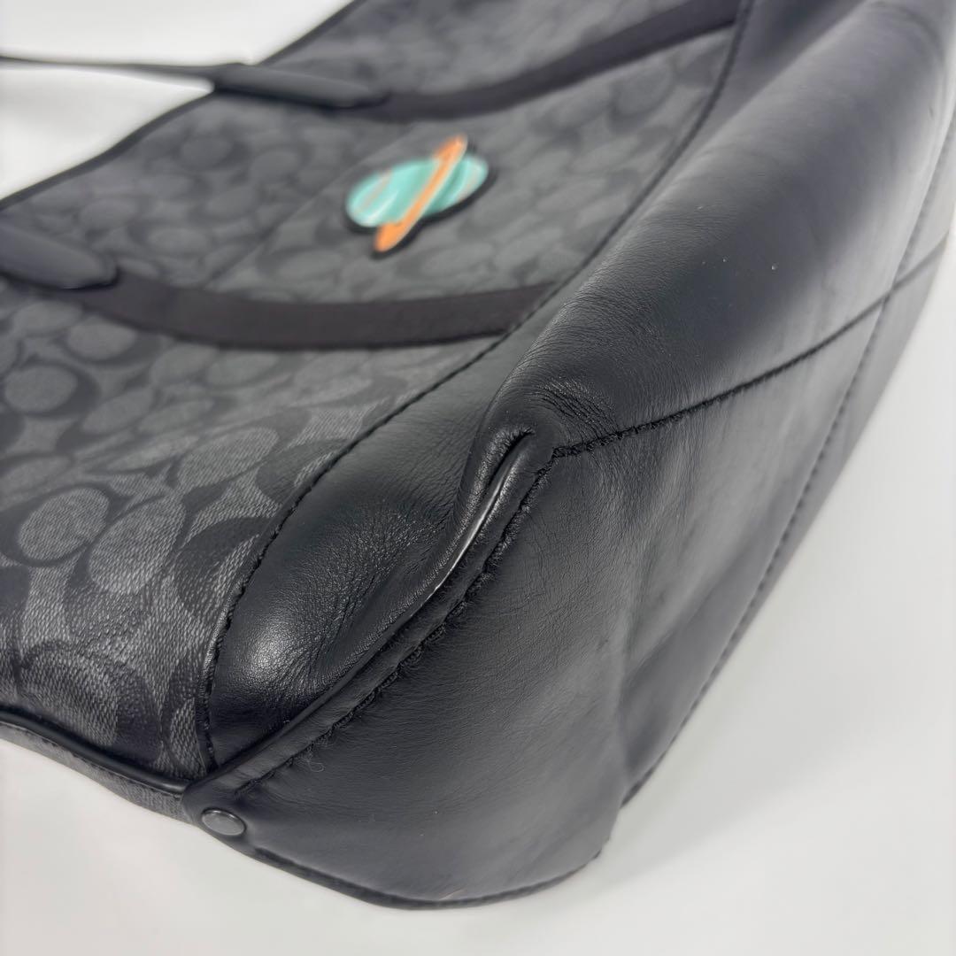 コーチ NASA限定コラボ トートバッグ ブラック