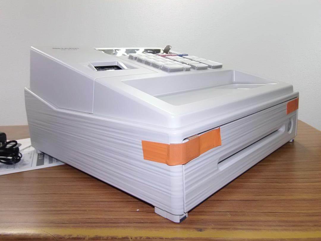 新品119設定無料横型領収証シャープ８部門インボイスレジスターXE-A147