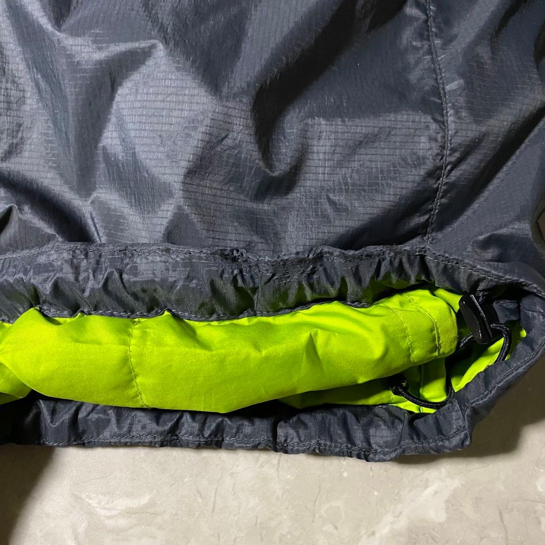 00s Columbia 短丈 ダウンジャケット 光沢 ドローコード XS