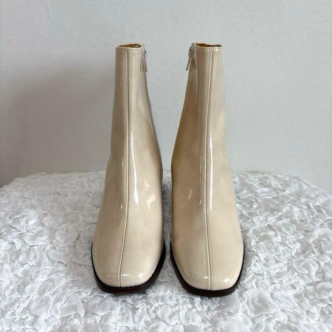 【新品未使用】Sézane セザンヌ エナメル アンクルブーツ