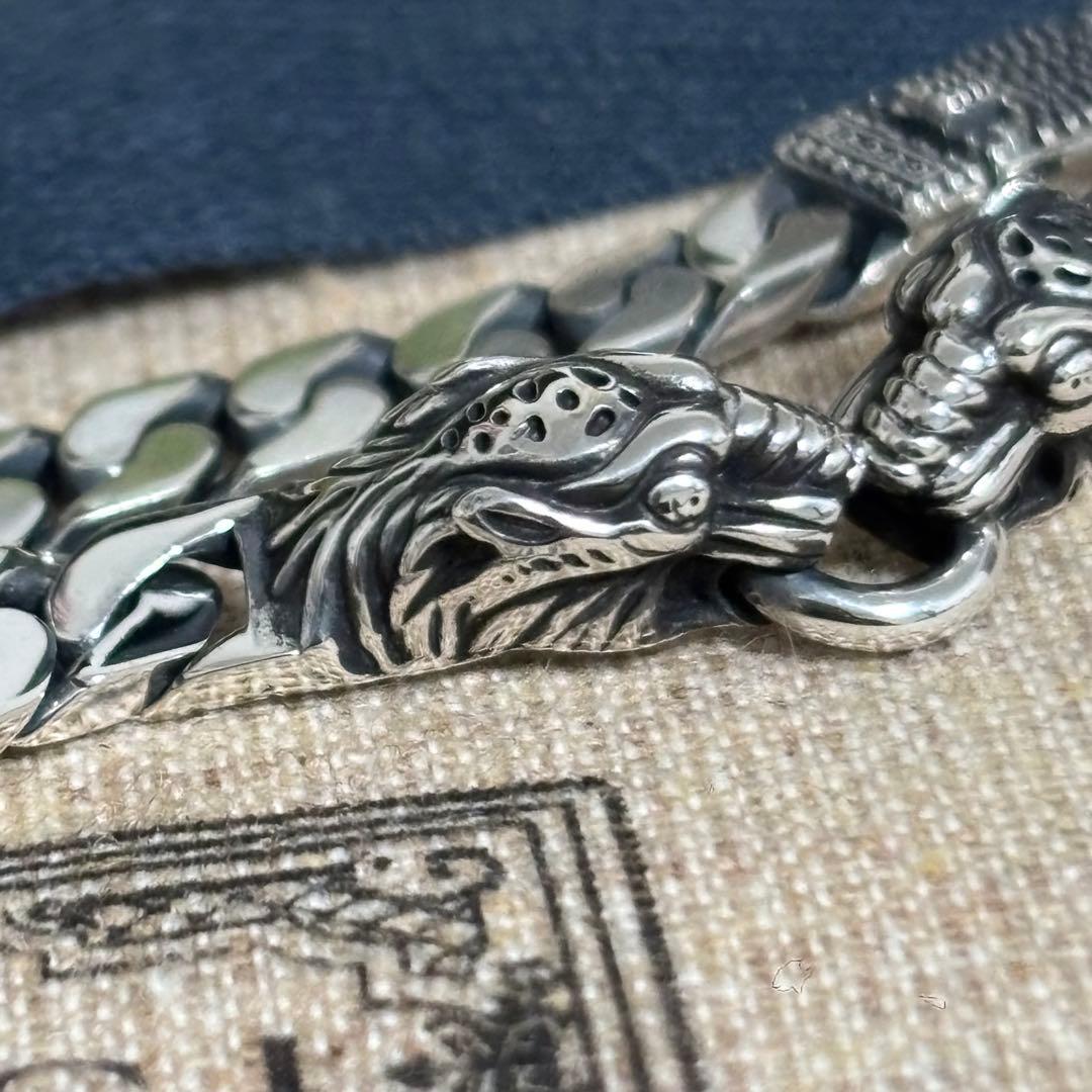 GUCCI 新品同様品　タイガーヘッドブレスレット　サイズ19 極美品　付属品