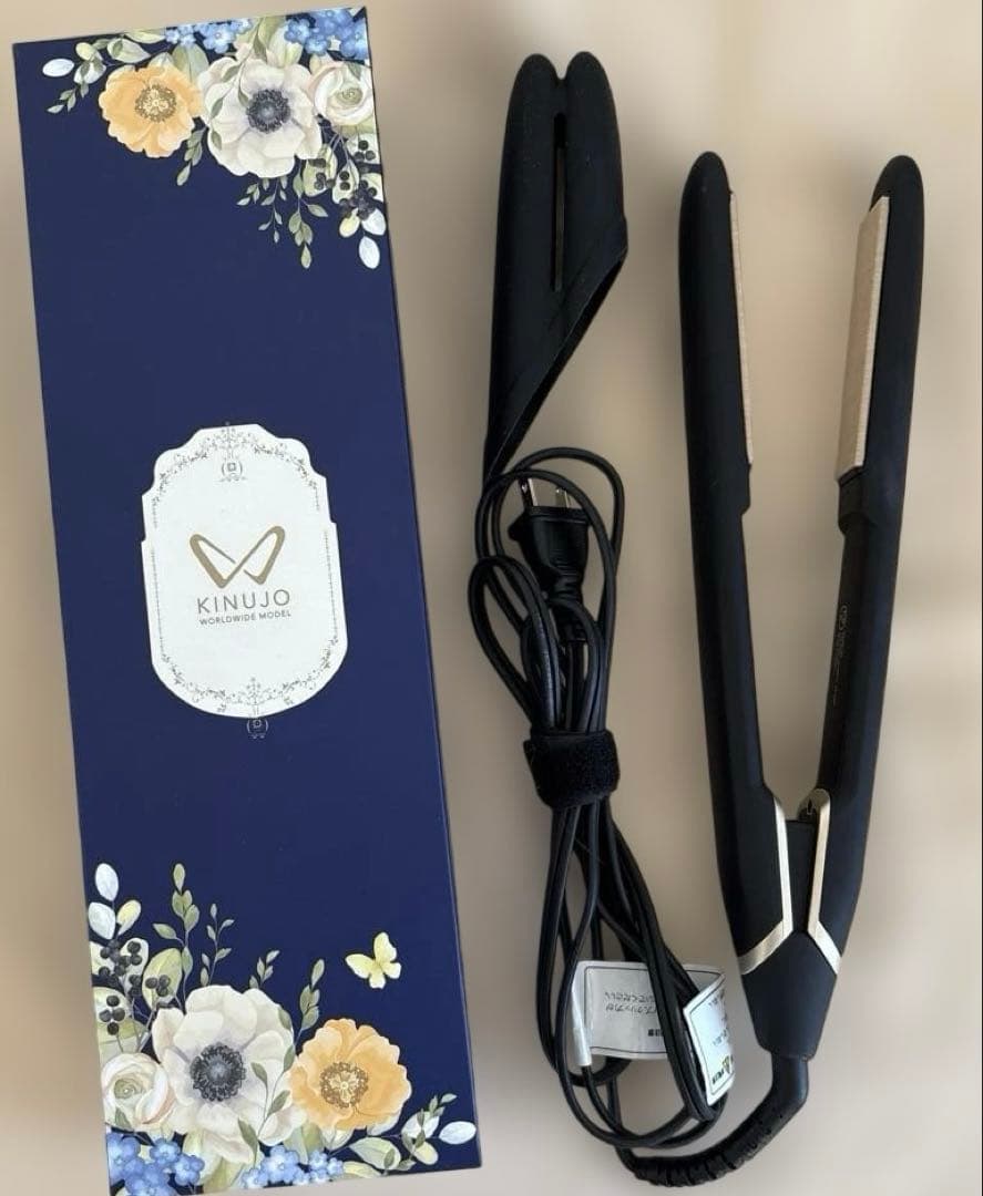 KINUJO（キヌージョ）シルクプレート 海外兼用ストレートアイロン DS200