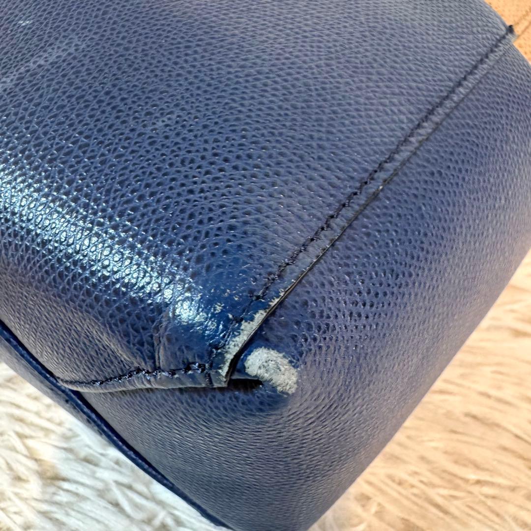 大人気✨セリーヌ バーティカルカバ スモール 2way レザー バイカラー