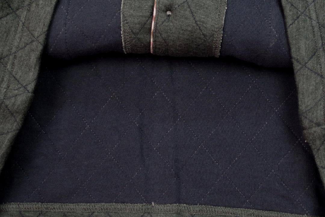 【新品】ダックスDAKS　女性用秋冬物中綿いりキルティングパジャマ(M)　日本製