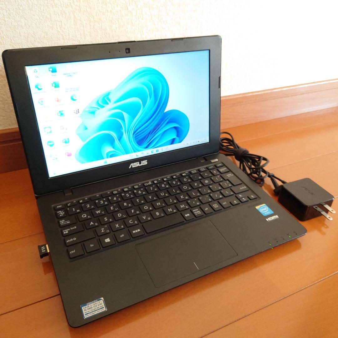 ASUS　ノートパソコン　X200M　新品SSD256GB　Office2021