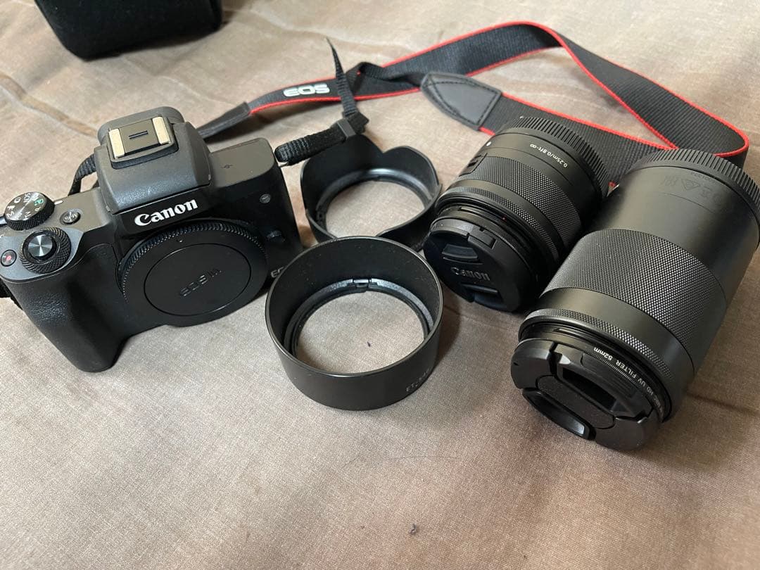 Canon eoskissM ダブルズームキット