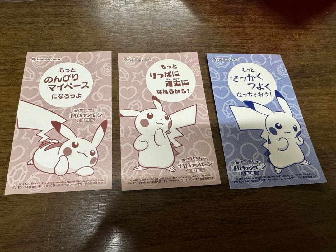 ポケモン　メガキャンペーン　名刺 4