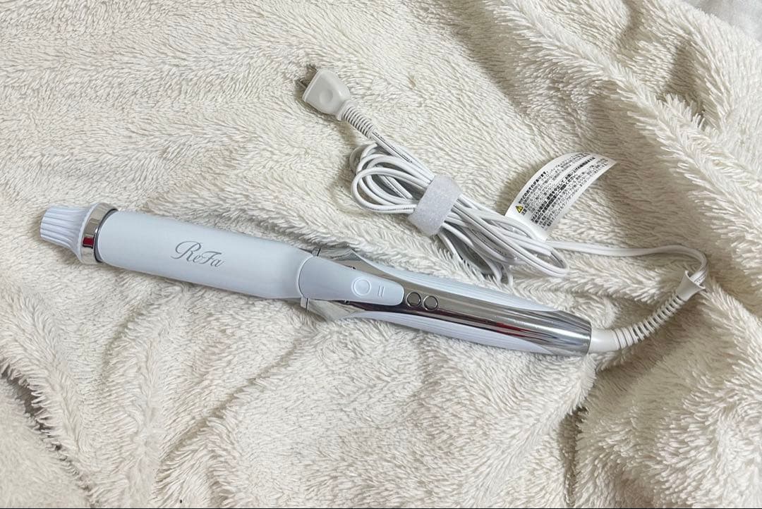 【ReFa】ヘアアイロン ホワイト32mm 開封済み