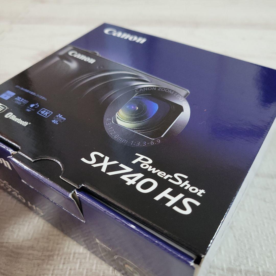 Canon PowerShot SX740 HS (BK) ブラック