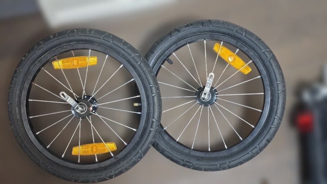 BURLEY 自転車用トレーラー 黒/黄色