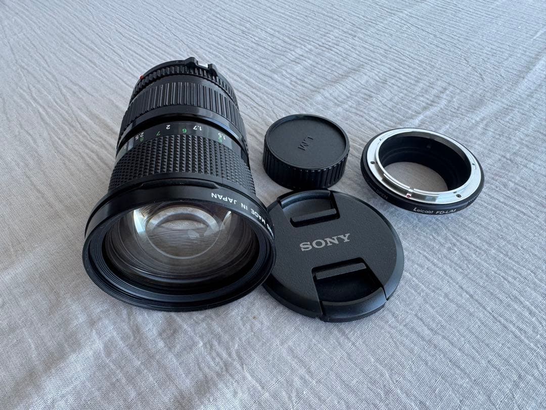 CANON ズームレンズ FD 35-105mm f1:35