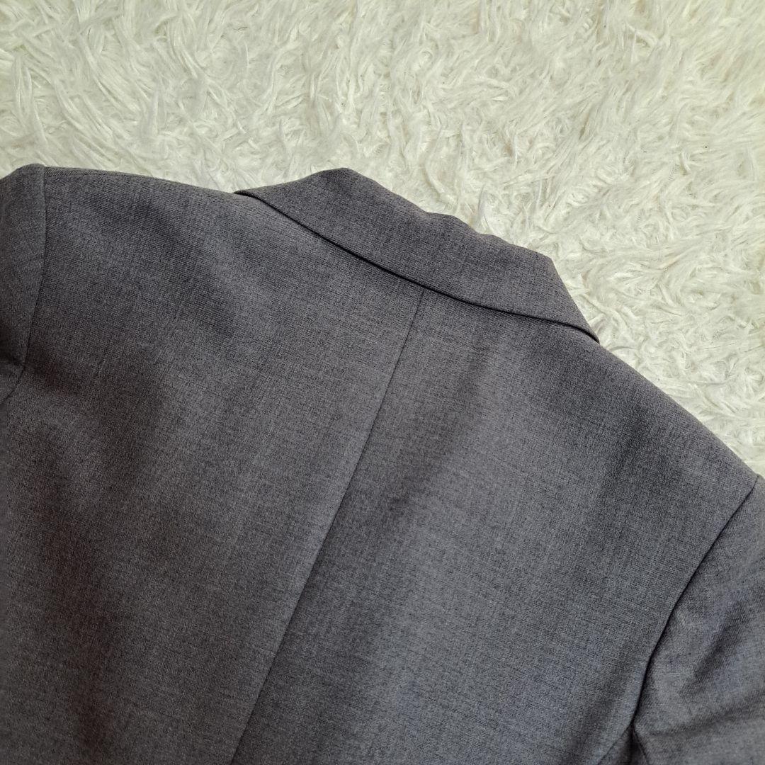 【Theory】ライトサキソニー ジャケット パンツ セットアップスーツ　グレー