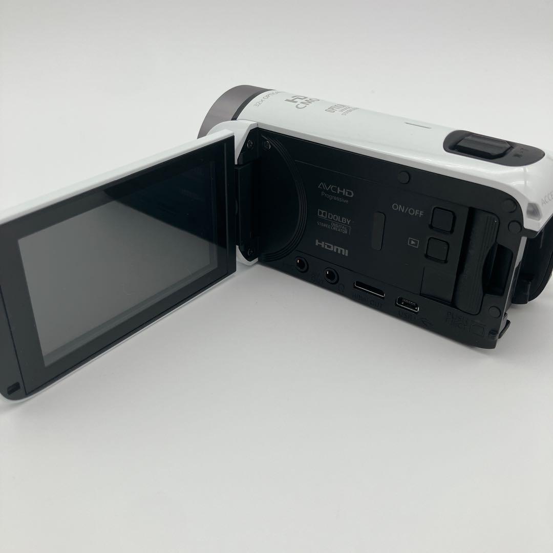 【極美品】Canon iVIS HF R700 HDビデオカメラ ホワイト