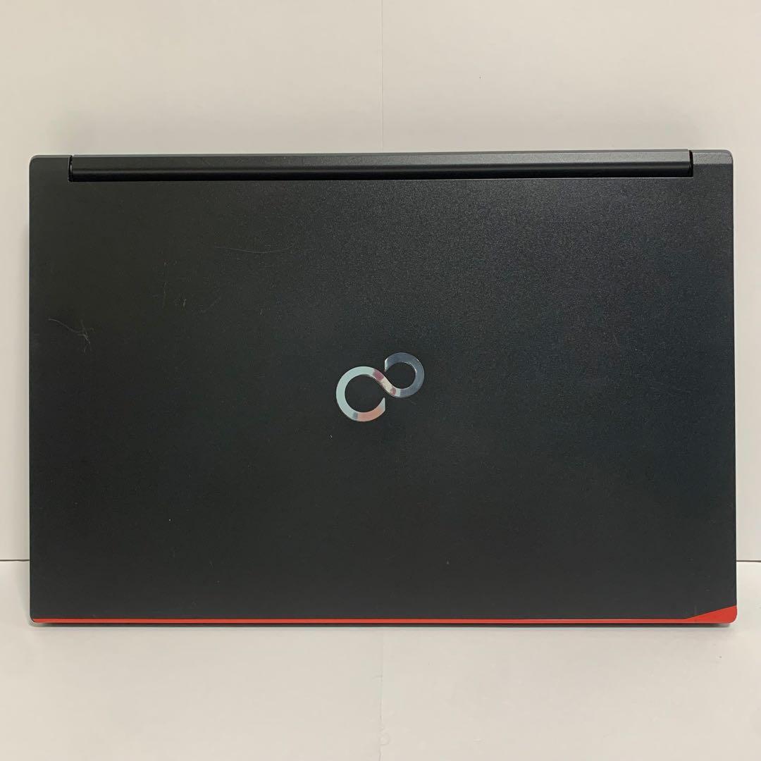 【Office付】富士通15型ノートPC　Win11/SSD/テンキー/DVD