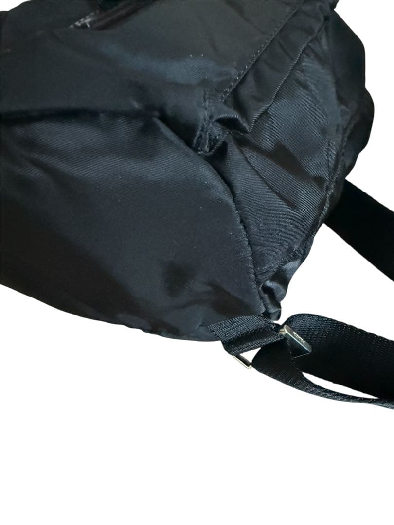 極美品PRADA プラダ ミニリュック テスートナイロン 黒　B6677F
