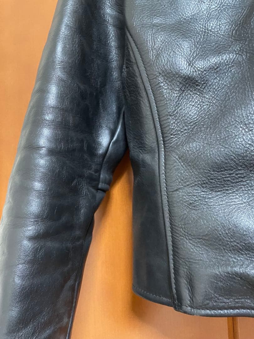 m*i様 vanson レザージャケット　シングルライダース　革ジャン　サイズ3