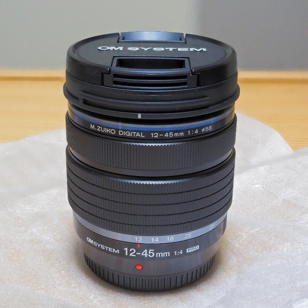 【新品未使用】OM SYSTEM 12-45mm F4.0 PROレンズ