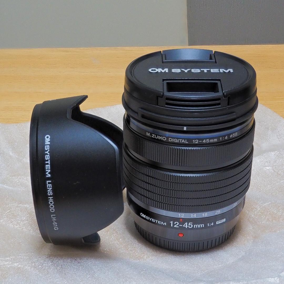 【新品未使用】OM SYSTEM 12-45mm F4.0 PROレンズ