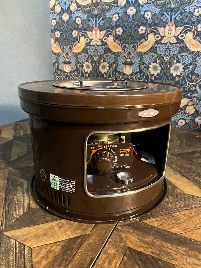 ほぼ未使用 TOYOTOMI トヨトミ HH-216 石油コンロ 火鉢型ストーブ