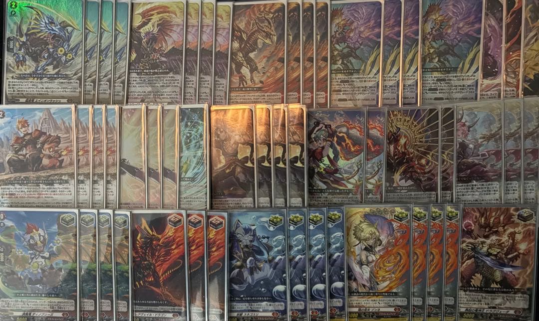 ヴァンガード　ドラゴンエンパイア　シヴィルト　デッキ　スリーブ付き