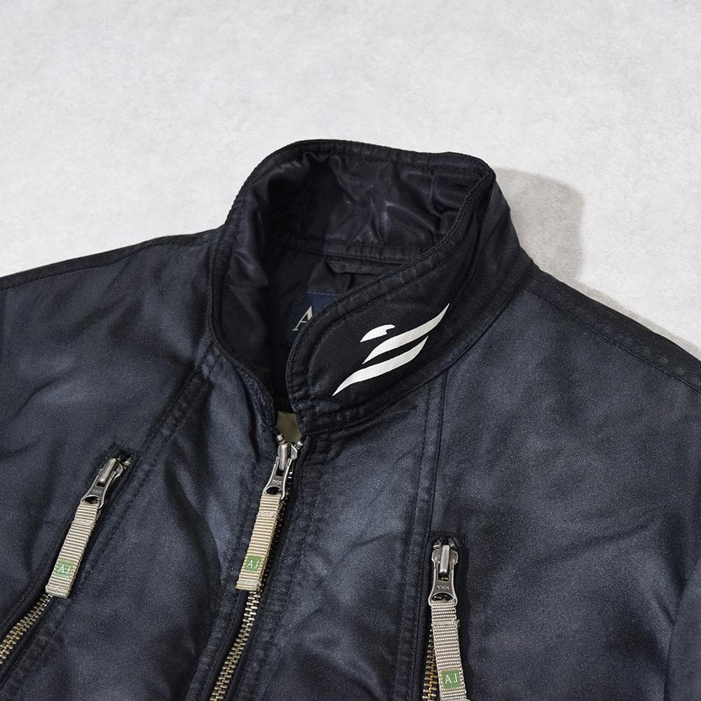 ジャケット・アウター 00s ARMANI JEANS puffer bomber jacket