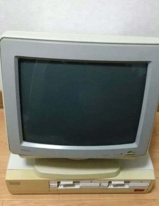【グッドデザイン賞受賞】 希少 RICOH パソコン&モニター SP250 II