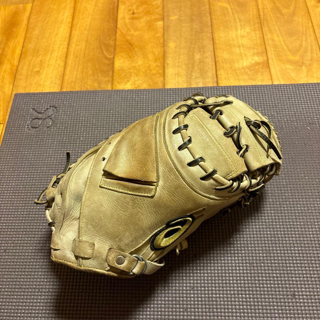 アシックス 硬式グローブ　ゴールドステージ　キャッチャーミット