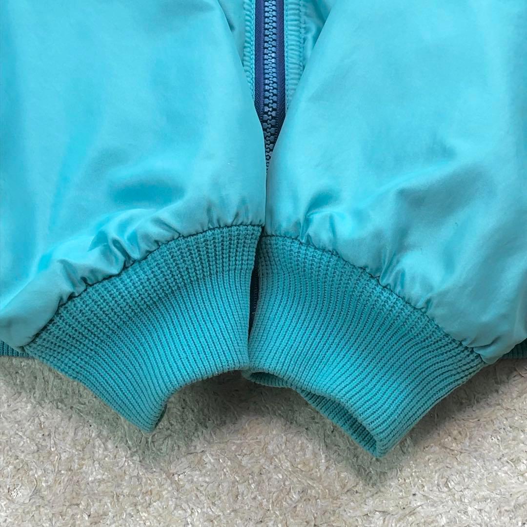 90s USA製 パタゴニア シェルドシンチラ ターコイズ フリース ジャケット