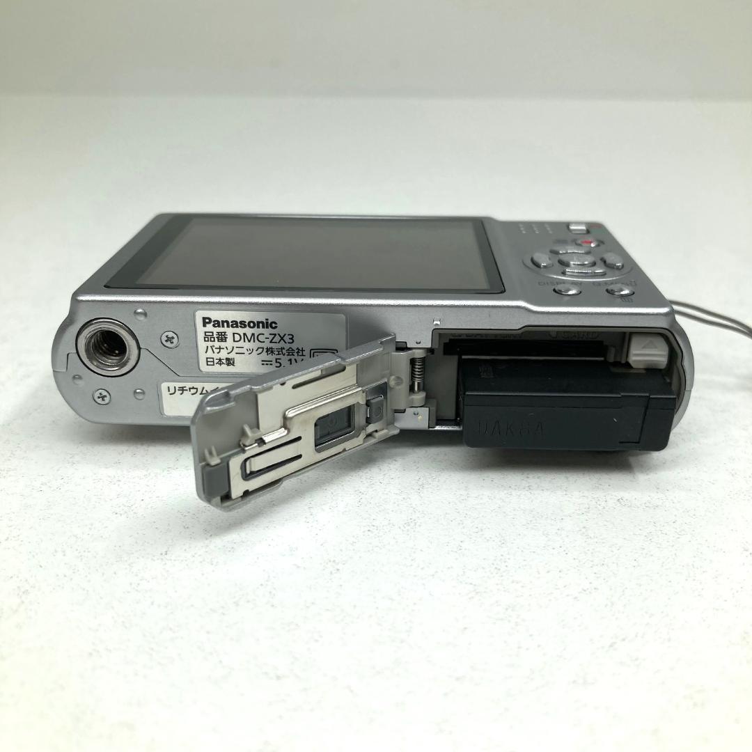 Panasonic　デジタルカメラ　LUMIX　DMC-ZX3　シルバー