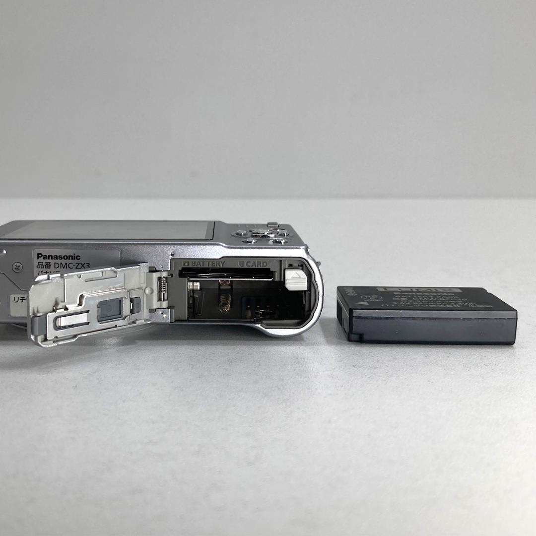 Panasonic　デジタルカメラ　LUMIX　DMC-ZX3　シルバー