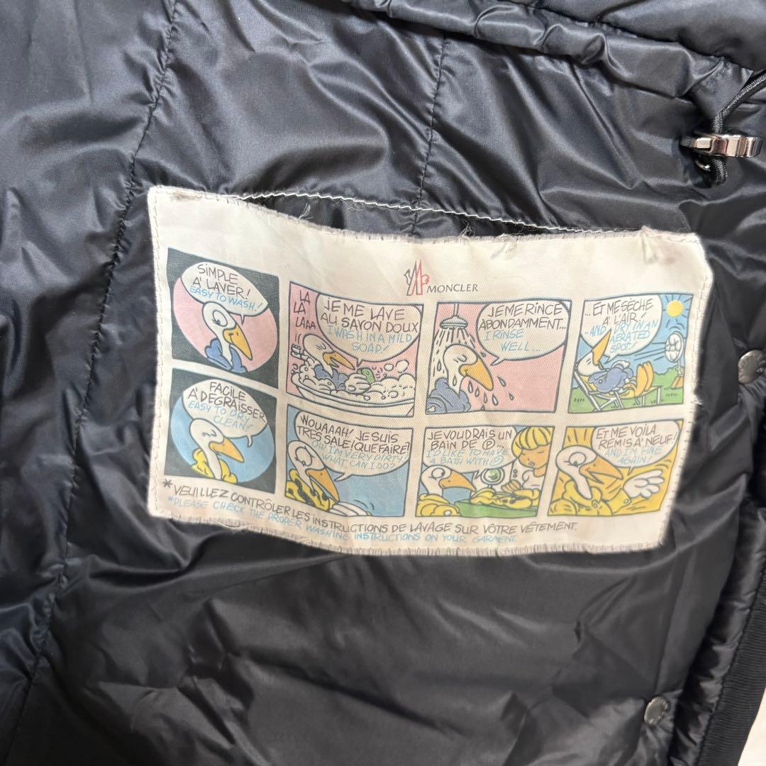 ☆モンクレール Moncler エルミファー Hermifur ブラック ダウン