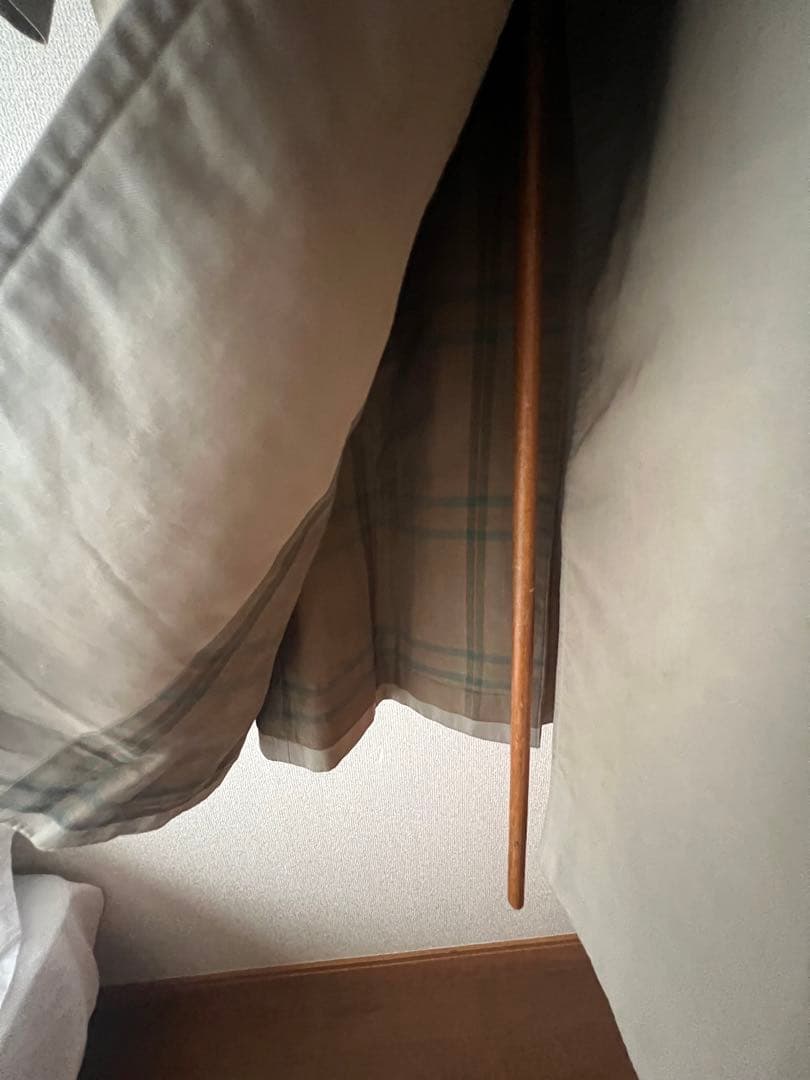 ヴィンテージ長い柄の木製ハンガー インテリアディスプレイ店舗什器