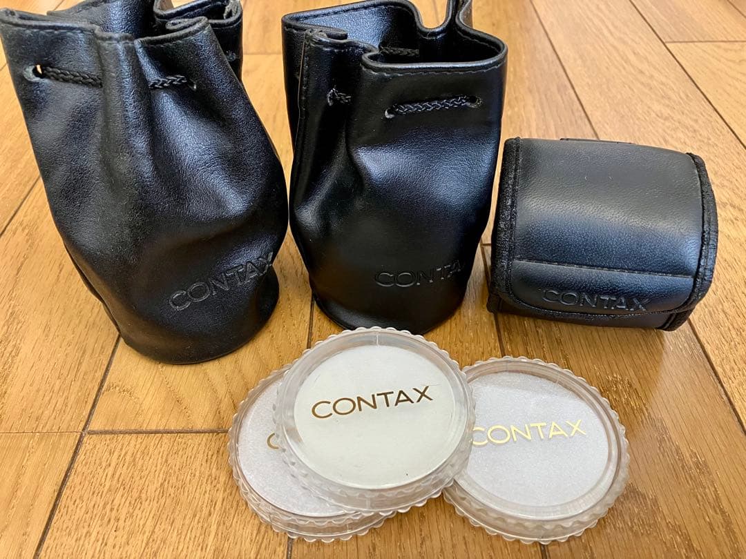 CONTAX G1+レンズ3本（28,45,90mm）+フラッシュTLA200等