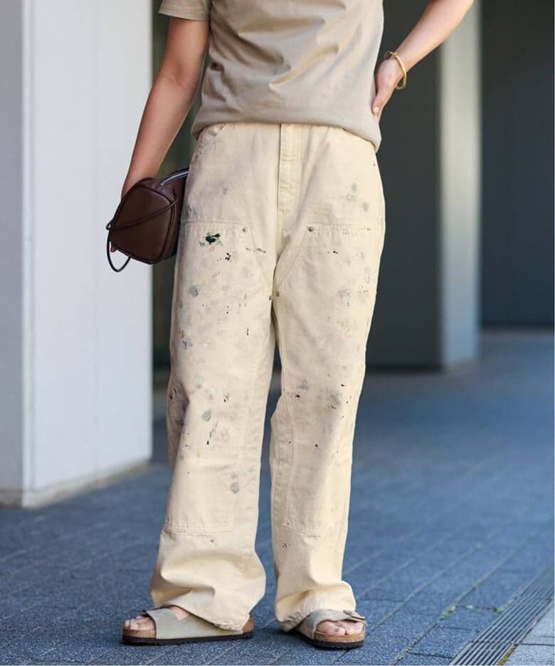 1月31日までの出品　フレームワーク【新品未使用】オックスオーバーダイパンツ