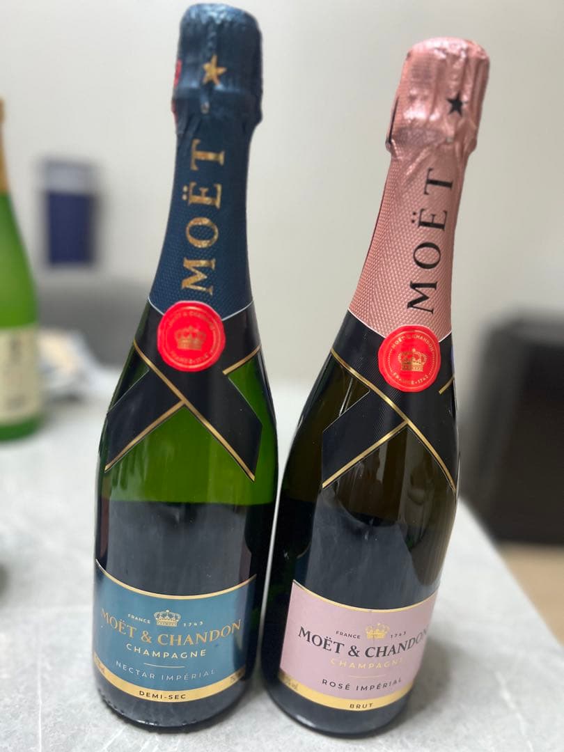MOËT & CHANDON シャンパン 750ml 2本セット