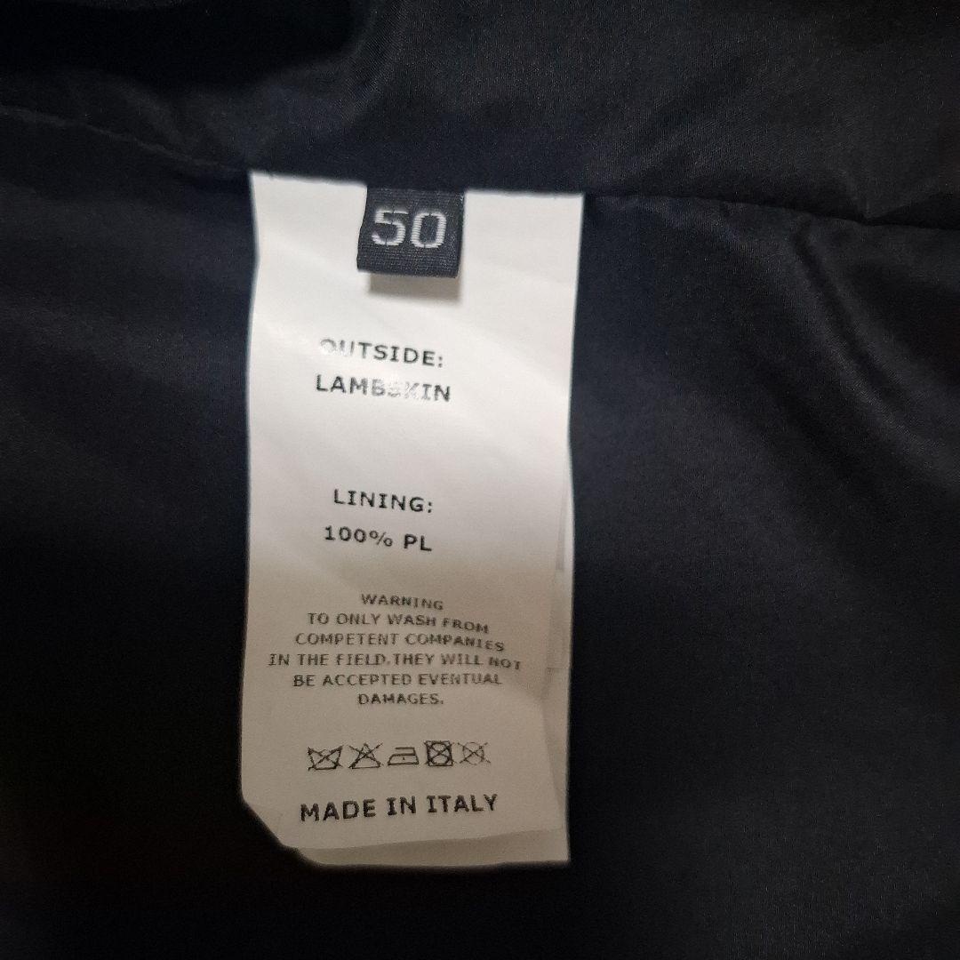 EMMETT 黒 レザー シングルライダース