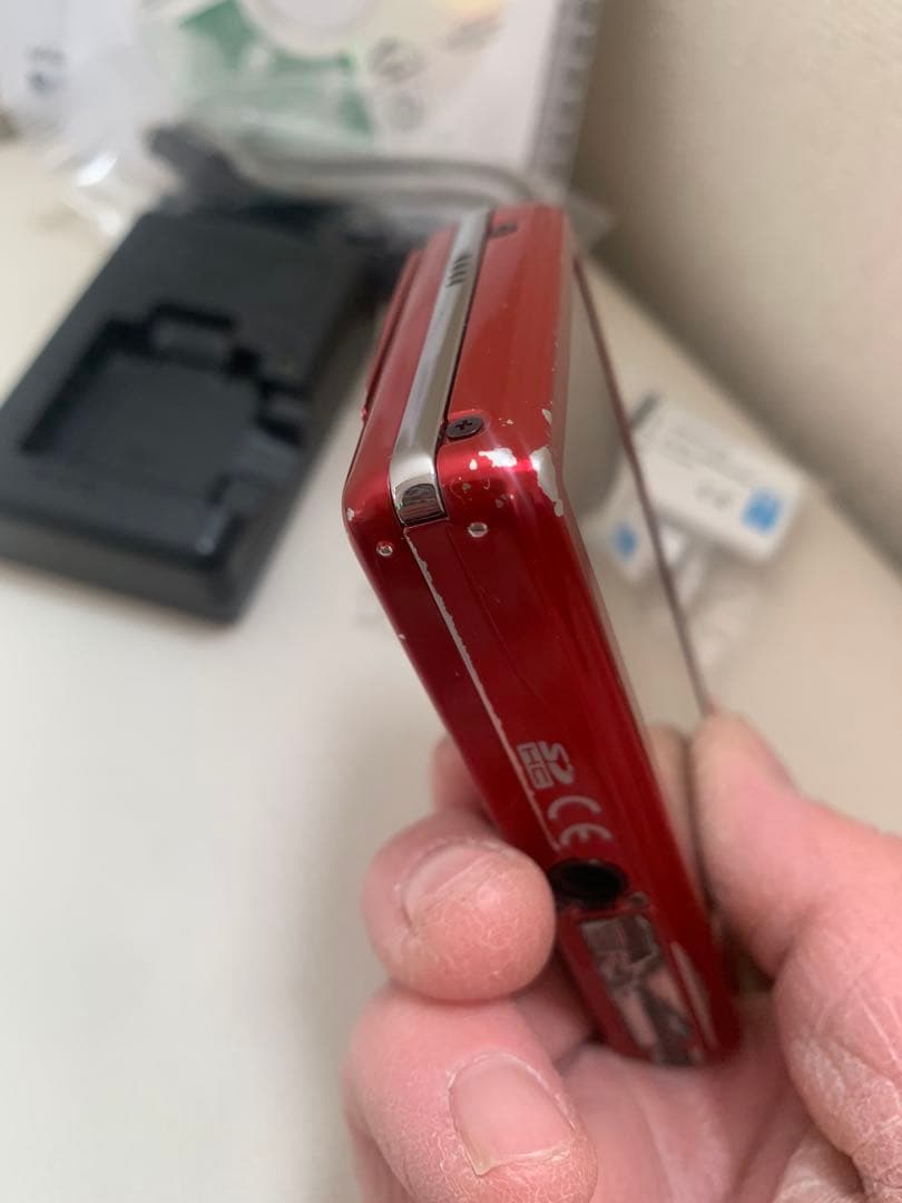 フジフィルム　FUJI Ｚ７００EXR 本体　レッド　コンデジ　箱有　中古動作品