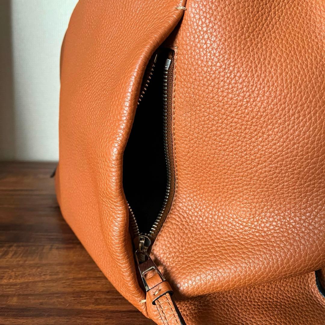 【美品！！】LOEWE ロエベ Tバックパック スモール アナグラム ブラウン