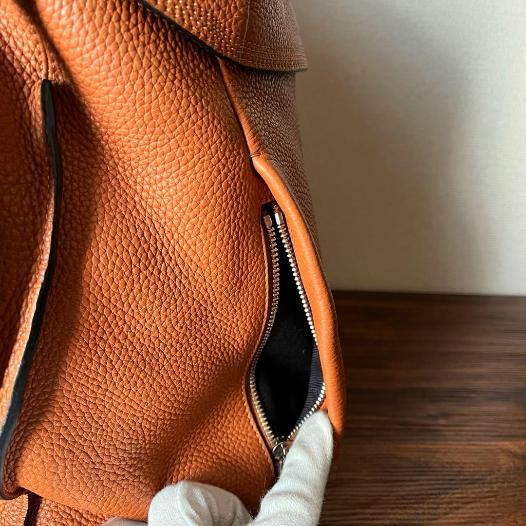 【美品！！】LOEWE ロエベ Tバックパック スモール アナグラム ブラウン