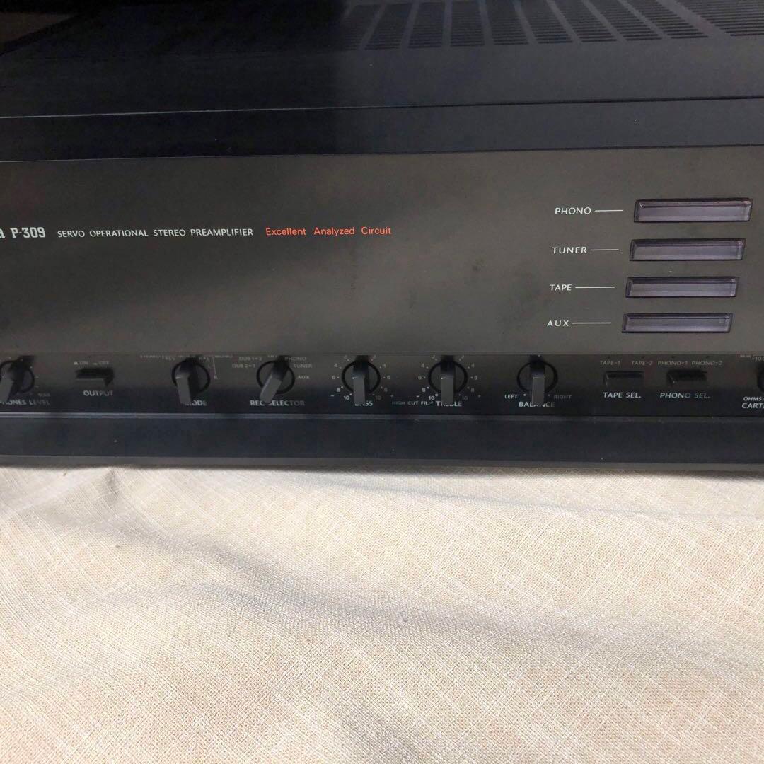 ONKYO ステレオプリアンプ　Integra P-309 説明書付