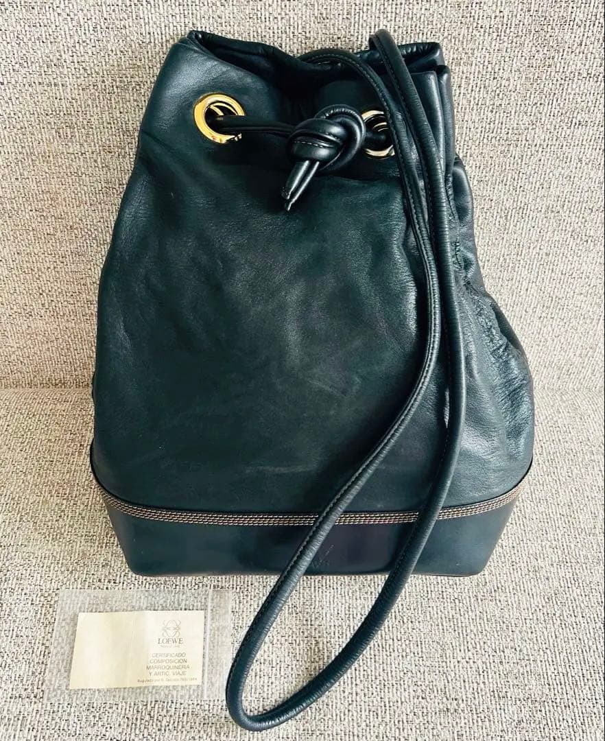 LOEWE オールド/ナッパレザー /ショルダーバッグ/ヴィンテージ