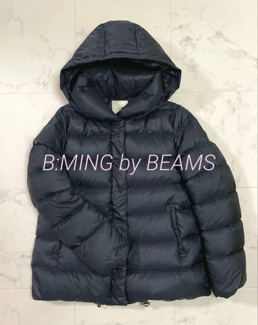 ☆のっこ☆ ビーミングbyビームス 河田フェザー ショートダウン