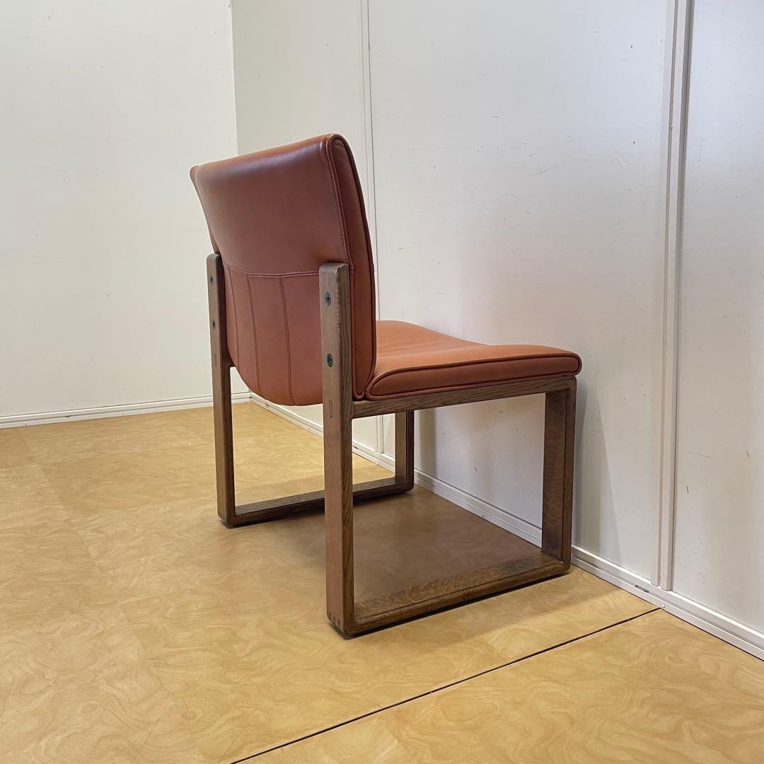 カンディハウス ボルス② 本革チェア レザー椅子 ソファ 旭川家具 北欧スタイル