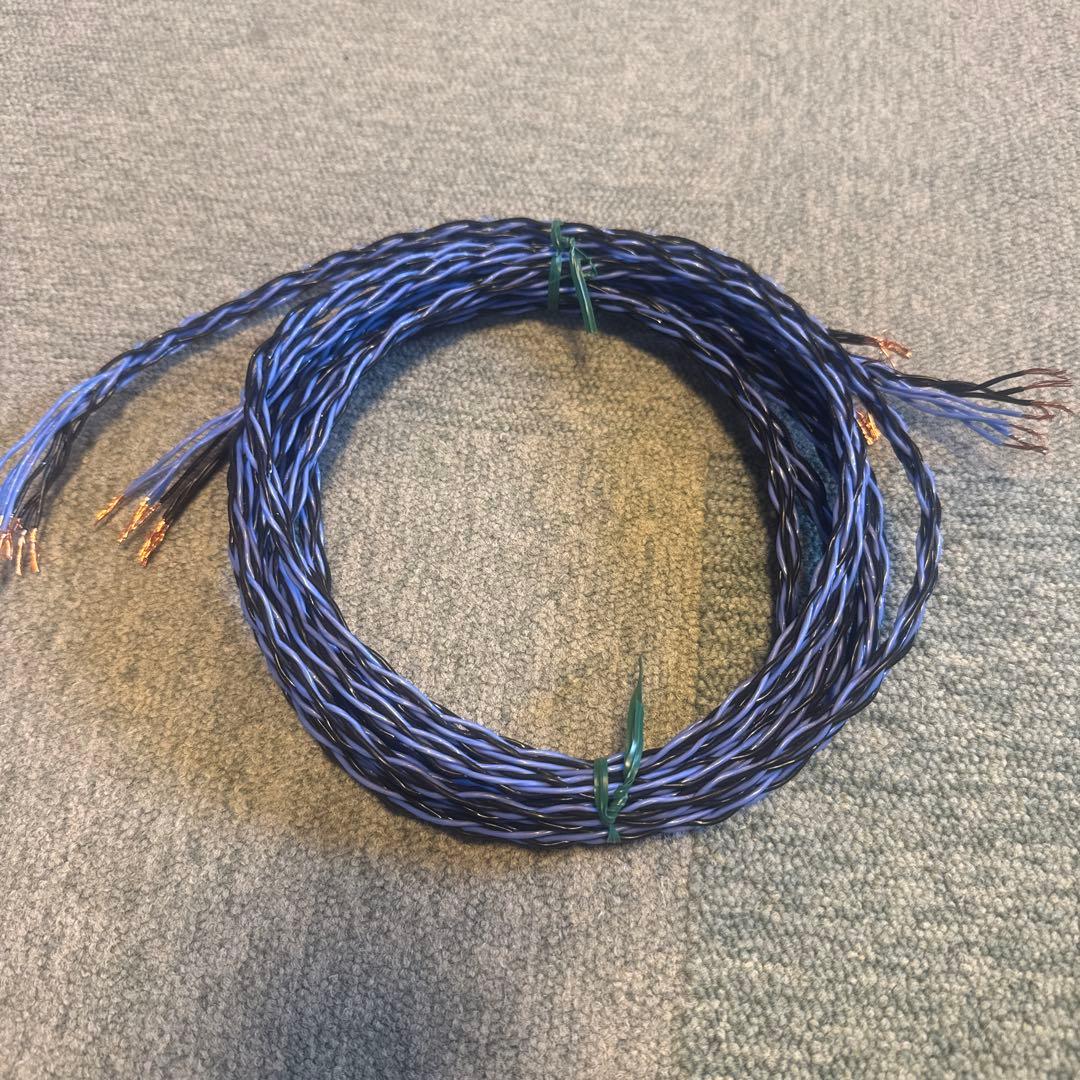 KIMBERkABLE 4TC スピーカーケーブル　ペアーです。
