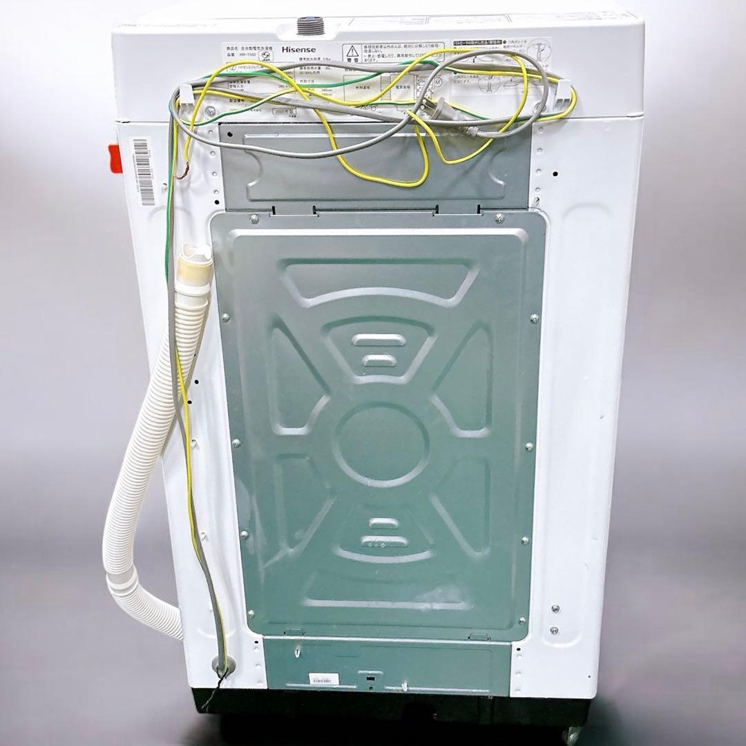 ★送料込み★5.5kg 洗濯機ハイセンス カビ取り槽洗浄 簡易乾燥HW-T55D