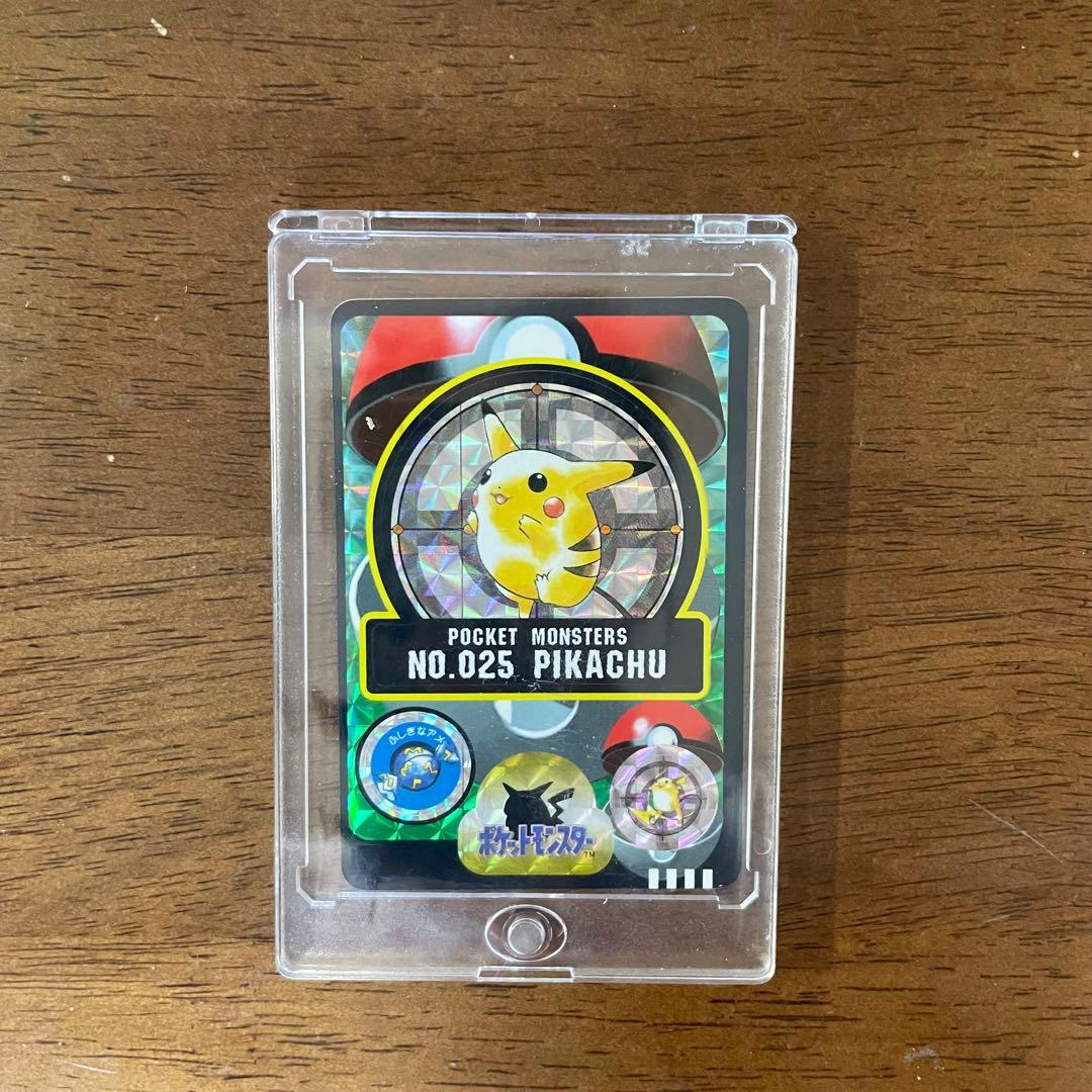【希少極美品】1997年　ピカチュウ シールダス プリズムシール 平成レトロ