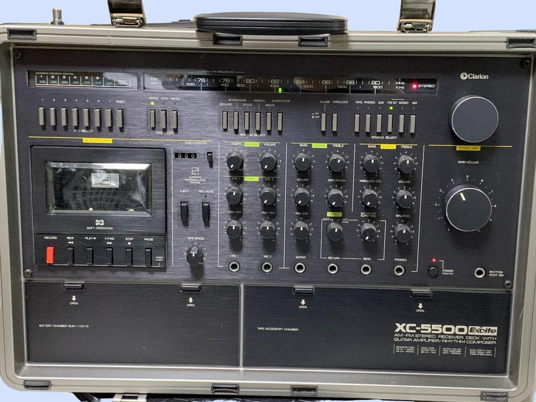 M8620 Clarion XC-5500A Excite 大型マルチラジカセ