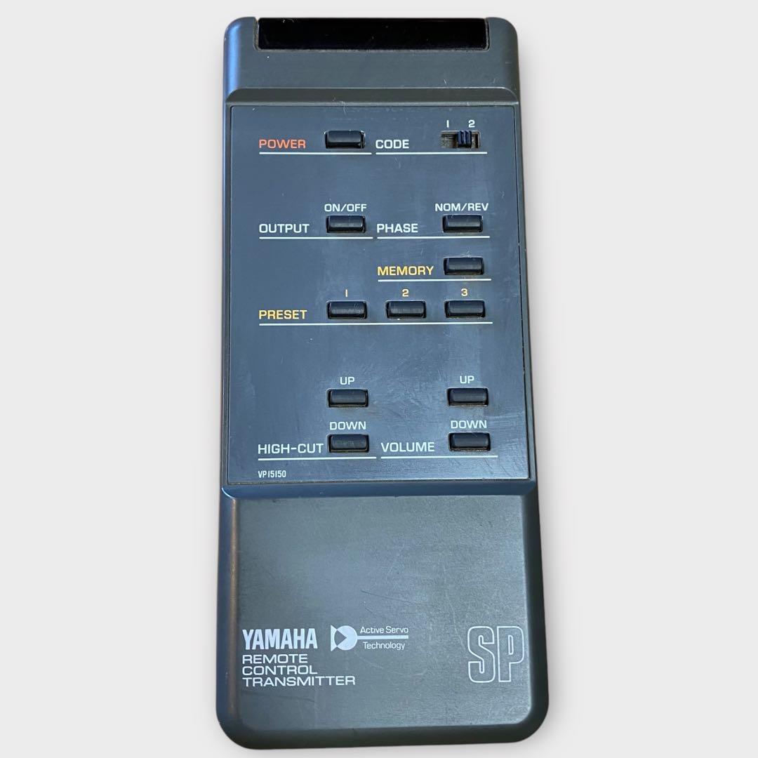 【動作確認品】YAMAHA YST-SW500 サブウーファー　リモコン付き